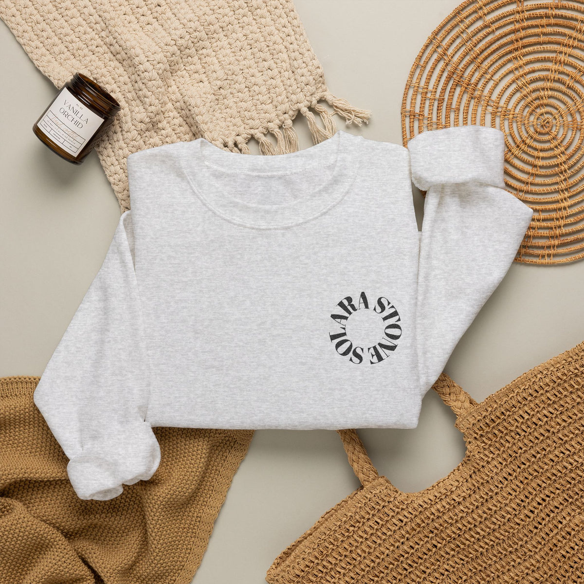 Minimalist SOLARASTONE Crewneck