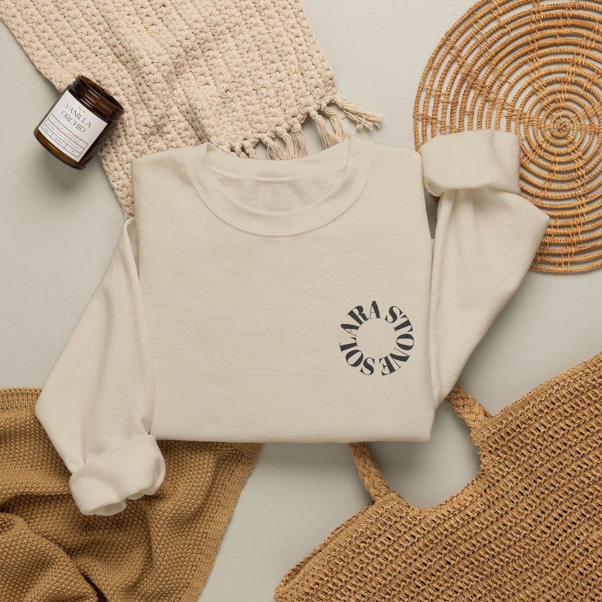 Minimalist SOLARASTONE Crewneck